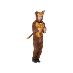 Brown Dog Child Halloween Costume with Jumpsuit and Headpiece