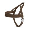 Brown Leather Dog Hunting Harness with High-Quality Leather and German Craftsmanship