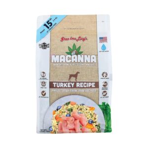 Brown Turkey Freeze-Dried Dog Food for a Healthy Heart and Loyal Companion