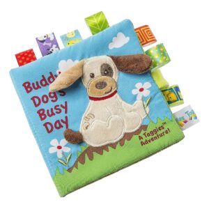 Buddy Dog Crinkle Paper Squeaker Soft Cloth Book for Baby Play Development