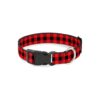 Buffalo Plaid Patterned Collar 5" Wide and 18-32" Neck Size