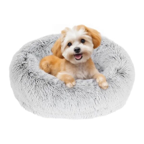 Built-in Anti-Anxiety Support for Your Furry Friend in This Soft and Cozy Dog Bed