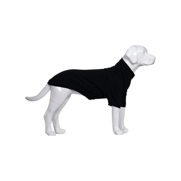 Bulky Dog Pullover for Small Medium Large Husky Breeds XXL Black Size for Winter Use