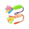 Bungee Rope Tug Toy for Small Medium Large Dogs with Multiple Textures