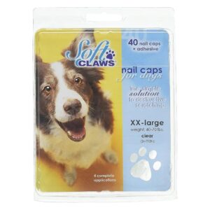 CLS Cleat Lock System Soft Claws XX-Large Clear for Dogs