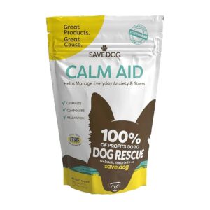 Calming Chews for Dogs with Everyday Stress Relief and Promotion of Calm