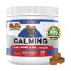 Calming Chews for Dogs with Natural Ingredients 120 Count for Thunderstorm Anxiety