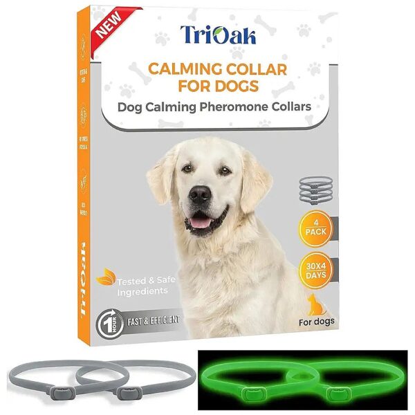 Calming Collars for Dogs - 4 Pack for Instant Relief