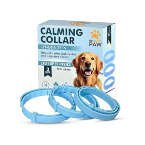 Calming Dog Collars 3 Pack Pheromone Anxiety Relief Up to 30 Days Lasting