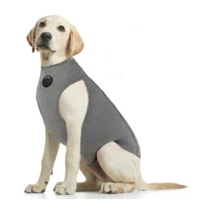 Calming Dog Recovery Suit with Spray Patch for Essential Oils and Pheromone Diffuser