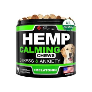 Calming Hemp Treats for Dogs with Anxiety and Stress Relief