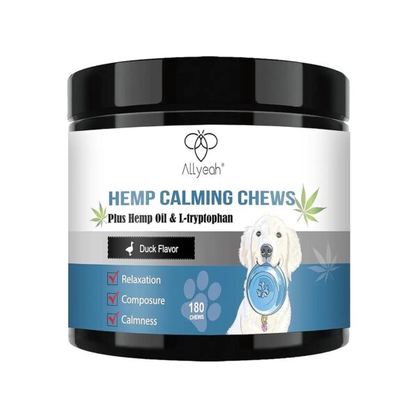 Calming Hemp Treats for Dogs with Seperation Anxiety and Barking