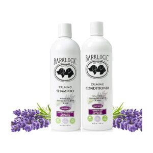 Calming Lavender Dog Shampoo and Conditioner Set for Sensitive Skin