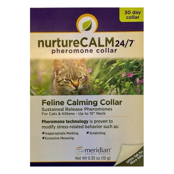 Calming Pheromone Collar for Cats Provides Lasting Behavior Change