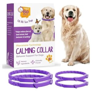 Calming Pheromone Collar for Dog Anxiety and Stress Relief