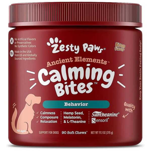 Calming Tasty Treats for Dogs with Fireworks and Storms