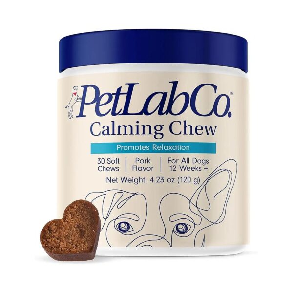 Calming Treats for Dogs - Expertly Formulated Non-Drowsy Chews for Relaxation