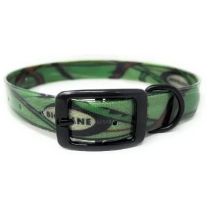 Camouflage Dog Collar with Waterproof Buckle for Small to Large Dogs