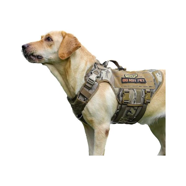 Camouflage No Pull Dog Harness with Mesh Design and D-Ring System