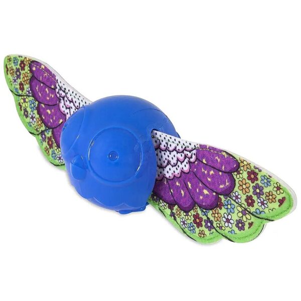 Canine Companions and Feline Friends Delight in Multicolor Flockers Toy from Fat Cat