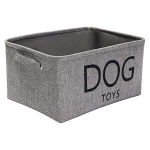 Canvas Cat Toy Storage Basket for Cats and Pet Accessories