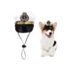 Captain Hat Cap Pet Marine Sailor Costume Prop Luxury Polyester For Dog Cat Play