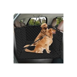 Car Back Seat Extender for Dogs Hard Bottom Dog Hammock Car Seat Cover