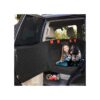 Car Seat Cover for Back Seat Dogs with Door Protector and Adjustable Straps