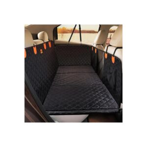 Car Seat Cover with Increased Back Seat Spatial and Safety Features for Pet Travel