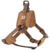 Carhartt Brown Nylon Dog Harness for Large Breed Dog Training and Coaching