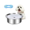 Carried Travel Dog Water Bowl with Slow Feeder and Filtration System for Convenience