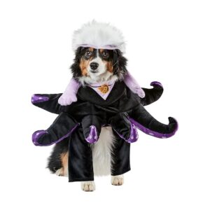 Cartoon Ursula Disney Dog Costume in X-Large for Large Breeds with Adjustable Neck Size