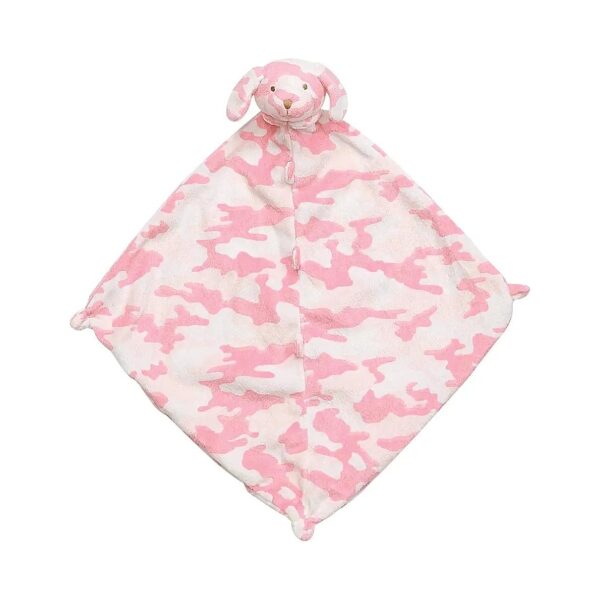 Cashmere Pink Camo Puppy Blankie for Newborn Babies - Soft and Lightweight