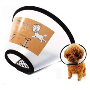 Cat Anti-Bite Lick Wound Recovery Cone Collar for After Surgery Protection and Health