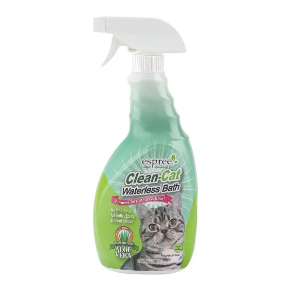 Cat Dirt Stain Odor Removing Aloe Vera Waterless Bath