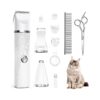 Cat Grooming Kit with Titanium Ceramic Blades, for Long-Lasting and Durable Fur Trimming