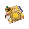 Cat, and Small Animals, Puzzle Eating Slow Feeder Mat for Pet Stress Relief