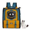 Cat and Small Dog Backpack with Soft Cushion Protection and Clear Bubble Window