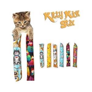 Catnip Kick Stix, 11-Inch Original Cat Toy for All Breed Cats and Kittens