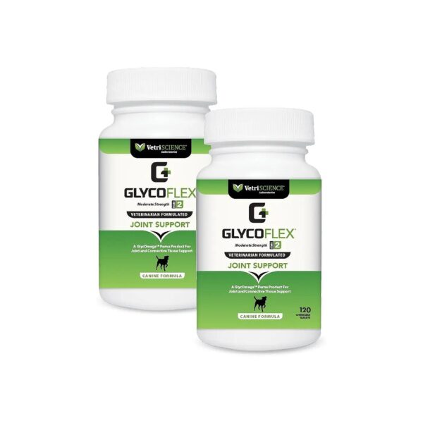 Chewable Tablets for Dog Hip and Joint Health with Glyco Omega