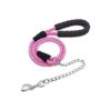 Chewproof Dog Leash with Strong Nylon Rope and Soft Padded Handle for Extension Training