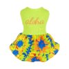 Chic and Fashionable Hawaiian Dog Dress for Beach Party or Casual Outing