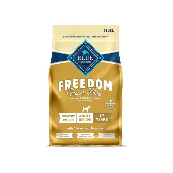 Chicken-Centric Grain-Free Food for Adult Dogs with Healthy Weight Formula