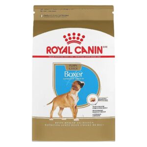 Chicken-Flavored Boxer Puppy Dry Dog Food for Purebred Boxers