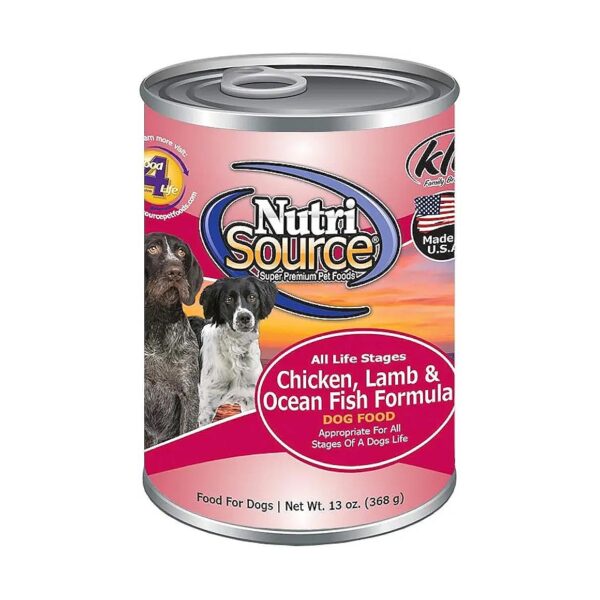 Chicken Lamb Fish Canned Dog Food for Adult Weight Management Nutrition