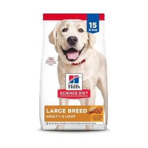 Chicken and Barley Flavor for Adult Large Breed Weight Support