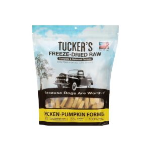 Chicken and Pumpkin Formula Freeze Dried Raw Dog Food for Nutritious Meals