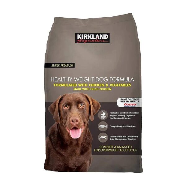 Chicken and Vegetable Dog Food with Weight Management Formula and Antioxidants