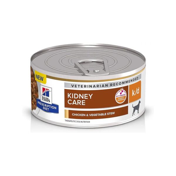 Chicken and Vegetable Stew Wet Dog Food for Adult Canines with Kidney Health Needs