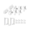 Child Safety Gate Installation Kit with Wall Mounting Hardware for Retractable Baby Gates